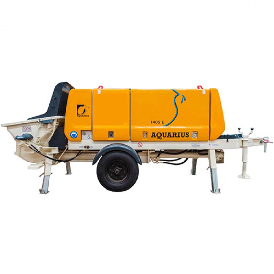 1405 E Stationary Concrete Pump Aquarius Engineers Pvt Ltd