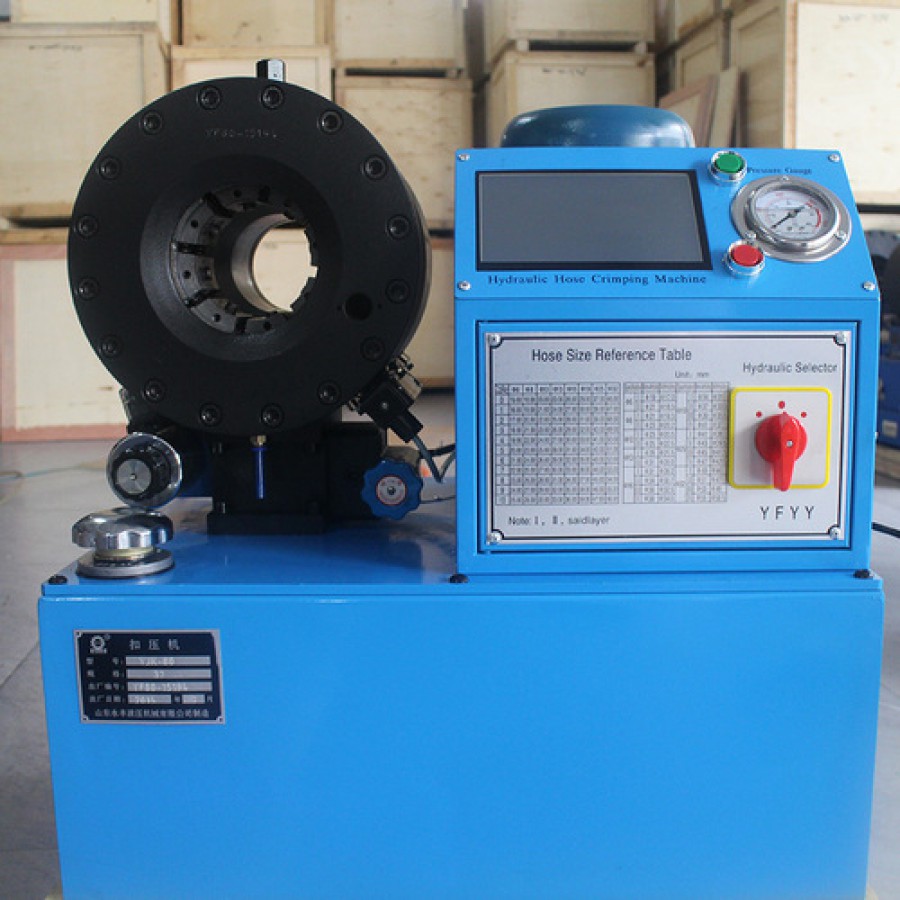 Numerically Controlled Hydraulic Hose Crimping Machine Per