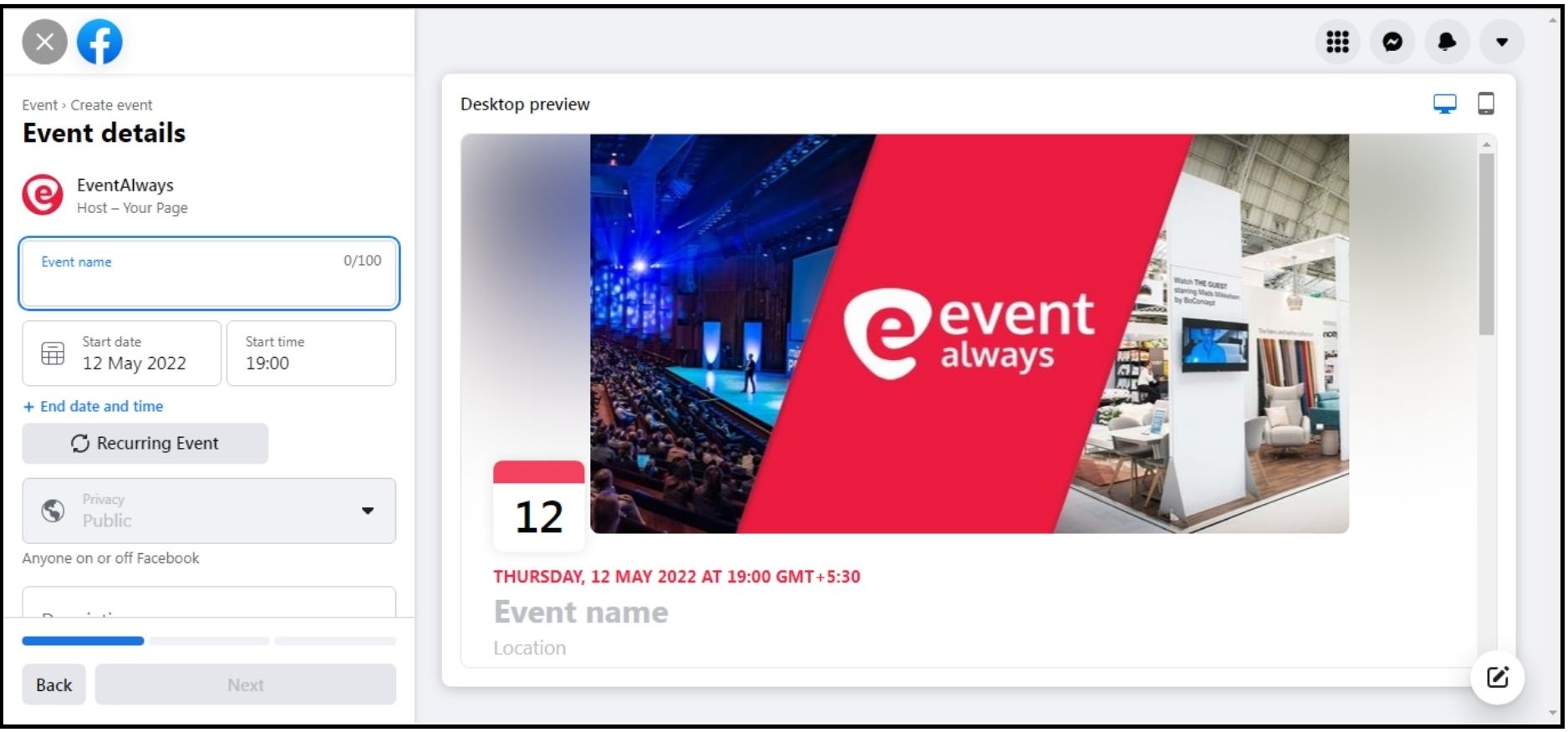 How to Create an Event on Facebook Event Always