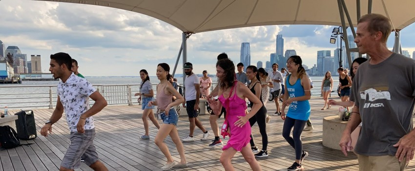 Salsa Dancing Nyc Pier