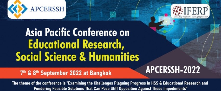 Asia Pacific Conference on Educational Research, Social Science and ...