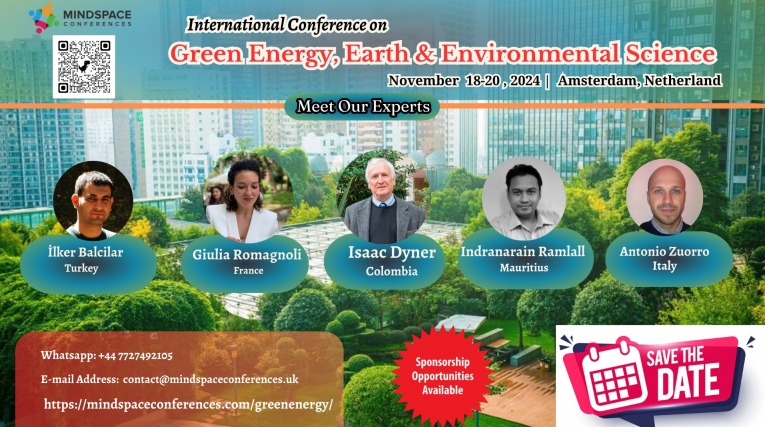 Organizing Committee Members  , International Conference on GREEN ENERGY, EARTH AND ENVIRONMENTAL SCIENCE