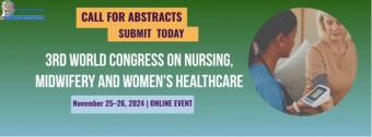 3rd World Congress on Nursing, Midwifery and Women's Healthcare 