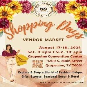 Shopping Days Vendor Market