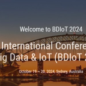 5th International Conference on Big Data & IoT (BDIoT 2024) 