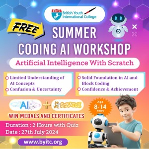 Unleash Your Inner AI Genius: Free Summer Coding Camp for Kids!