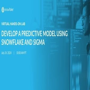 Develop A Predictive Model Using Snowflake And Sigma