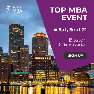 Access MBA in-person event on September 21st in Boston