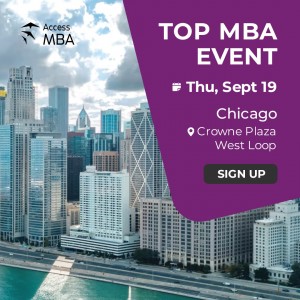 Access MBA in-person event on September 19th in Chicago