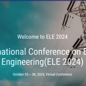 8th International Conference on Electrical Engineering (ELE 2024)