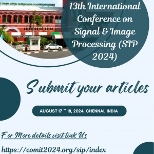 	13th International Conference on Signal & Image Processing (SIP 2024)	