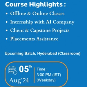 Data Scientist Offline Classes in Hyderabad