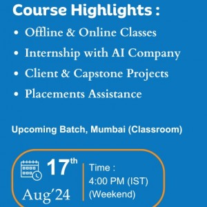 Data Scientist Offline Classes in Mumbai