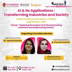  Join IFERP in Dubai to Explore AI's Impact on Industries and Society