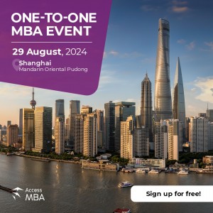 Discover One-to-One MBA Opportunities in Shanghai on 29 August