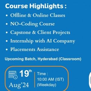 Data Analyst Classroom Course in Hyderabad