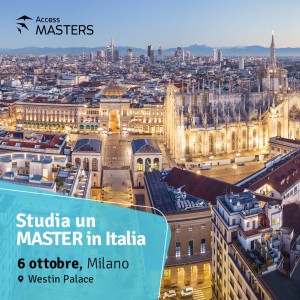 Access MASTERS a Milano il 6 ottobre