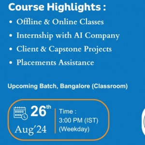 Best Data Scientist Classroom Course in Bangalore