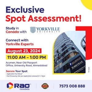 Yorkville University Spot Assessment - Rao Consultants