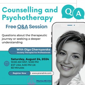 Free Q&A Webinar about Counselling & Psychotherapy 