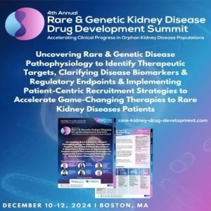 4th Rare and Genetic Kidney Disease Drug Development Summit