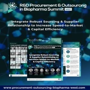 R and D Procurement and Outsourcing in Biopharma West Summit