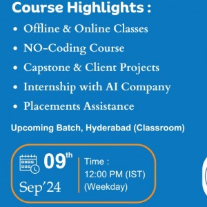 Data Analyst Offline Classes in Hyderabad