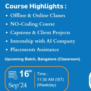 Data Analyst Offline Classes in Bangalore