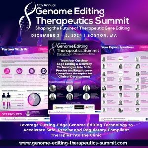 5th Genome Editing Therapeutics 2024