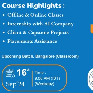 Data Scientist Classroom Training in Bangalore