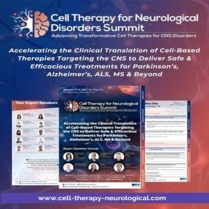 Cell Therapy for Neurological Disorders Summit