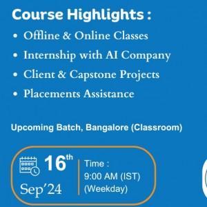 Best Data Scientist Classroom Classes in Bangalore