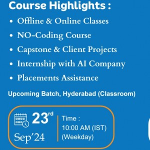 Data Analyst Offline Course in Hyderabad