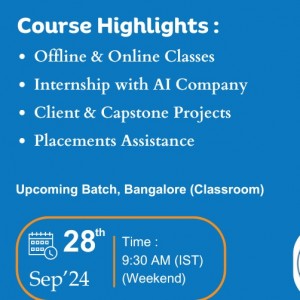 Data Scientist Offline Classes in Bangalore