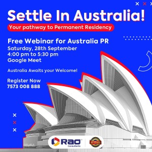 Free Australia PR Webinar - Rao Consultants