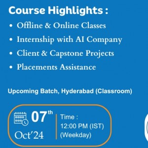 Data Scientist Classroom Classes in Hyderabad