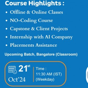 Data Analyst Offline Classes in Bangalore