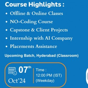 Data Analyst Offline Classes in Hyderabad