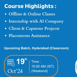 Data Scientist Offline Sessions in Hyderabad