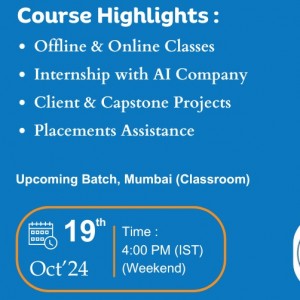 Data Scientist Offline Sessions in Mumbai