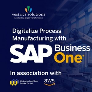 Digitalize Process Manufacturing with SAP Business One in Hyderabad | Vestrics Solutions