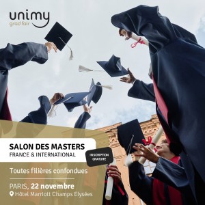 CHOISISSEZ LE MASTER DE VOS RÊVES LE 22 NOVEMBRE