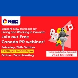 Canada PR Webinar - Rao Consultants