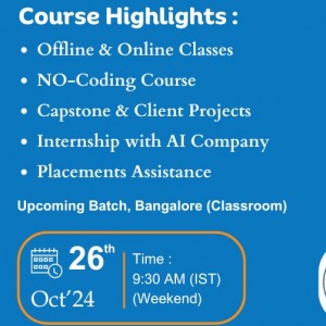 Offline Data Analyst Certification Classes in Bangalore