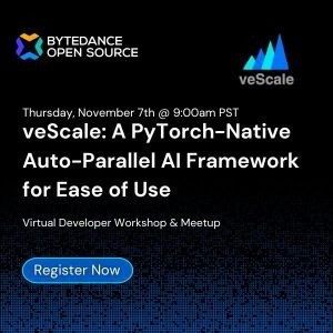 veScale - A PyTorch-Native Auto-Parallel AI Framework Workshop