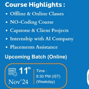 Data Analyst Course with placement in in Online Chennai