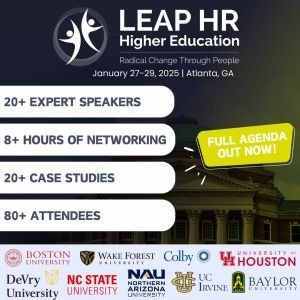 LEAP HR: Higher Education 2025