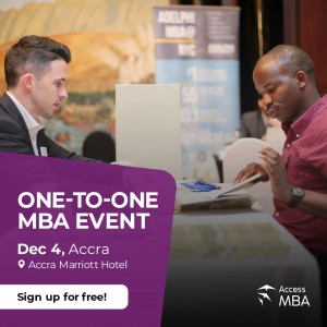 Meet your dream universities at the Access MBA Accra In-person Event