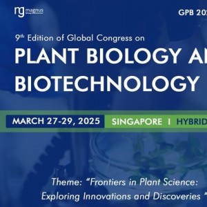 9th Edition of Global Congress on Plant Biology and Biotechnology