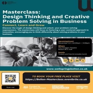 Free Business Masterclass: Design Thinking and Creative Problem Solving in Business